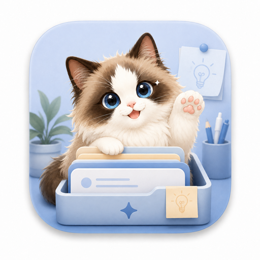 Idea Catcher 圆角小猫图标
